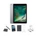 Restored Apple iPad 5th Gen A1822 (WiFi) 32GB Space Gray Bundle w/ Case Bluetooth Headset Tempered Glass Stylus Charger (Refurbished)