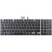 New Laptop Backlit Keyboard (with Silver Frame) Compatible Toshiba Satellite P850 P855 P855D P870 P875 US Layout Black Color