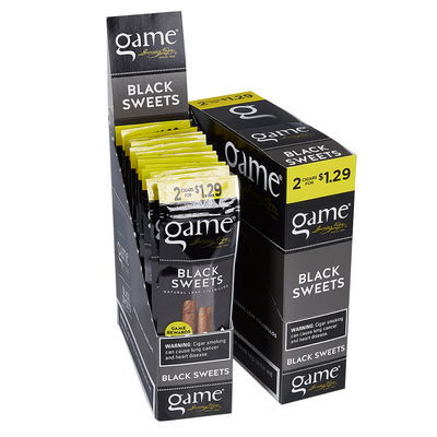 Game by Garcia Vega Cigarillos Black - BOX (60)