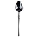 Ecoquality Modern Disposable Plastic Soup Spoons Infinity Collection 64 Guests in Black | Wayfair EQ3770-64