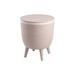 Lagoon Cancun Resin Outdoor 2-In-1 Side Table & Cooler Plastic in Brown | 23.2 H x 19.3 W x 19.3 D in | Wayfair 7035G6-SSLGS