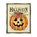 Stupell Industries Happy Halloween Jack-o-Lantern by Stephanie Workman Marrott Graphic Art Canvas in Orange | 31 H x 25 W x 1.7 D in | Wayfair