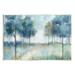 Stupell Industries Abstract Blue Woodland Path Trees Wall Plaque Art By Nan-au-683 in Blue/Green | 10 H x 15 W x 0.5 D in | Wayfair au-683_wd_10x15