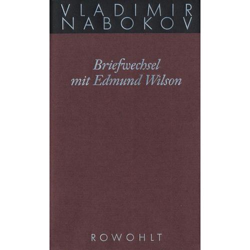 Gesammelte Werke 23. Briefwechsel mit Edmund Wilson 1940-1971 – Vladimir Nabokov, Edmund Wilson