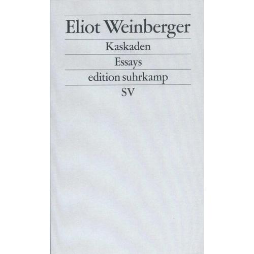Kaskaden - Eliot Weinberger