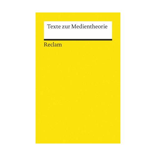 Texte zur Medientheorie - Günter Helmes, Werner Köster