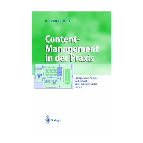 Content-Management in der Praxis – Oliver Christ