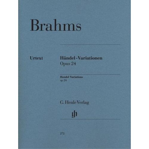 Brahms, Johannes – Händel-Variationen op. 24 – Johannes Brahms – Händel-Variationen op. 24