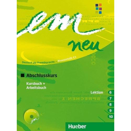 em neu 2008 Abschlusskurs Kursbuch, Arbeitsbuch , Lektion 6 -10 mit Arbeitsbuch-Audio-CD
