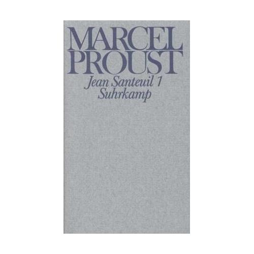 Werke. Frankfurter Ausgabe, 2 Teile / Werke, Frankfurter Ausgabe Abt.III, 1/2 - Marcel Proust