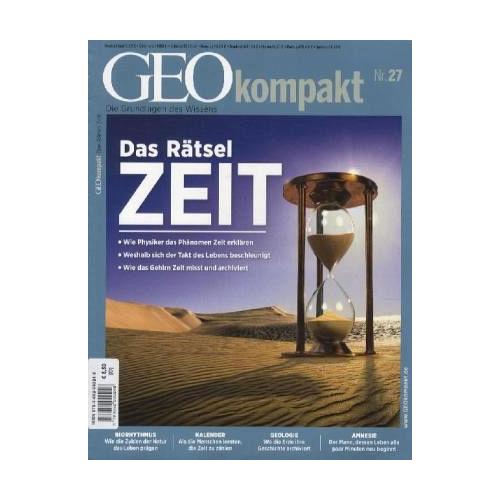 GEOkompakt / GEOkompakt 27/2011 – Das Rätsel Zeit / GEOkompakt 27/2011