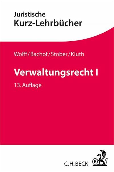 Verwaltungsrecht Bd. 1 – Hans J. Wolff, Otto Bachof