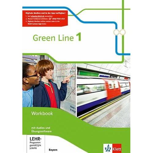 Green Line 1. Workbook mit 2 Audios und Übungssoftware. Neue Ausgabe. Bayern