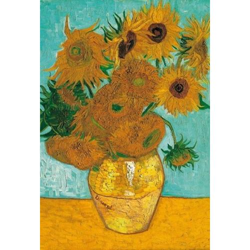 Van Gogh – Vase mit Sonnenblumen (Puzzle) – Piatnik