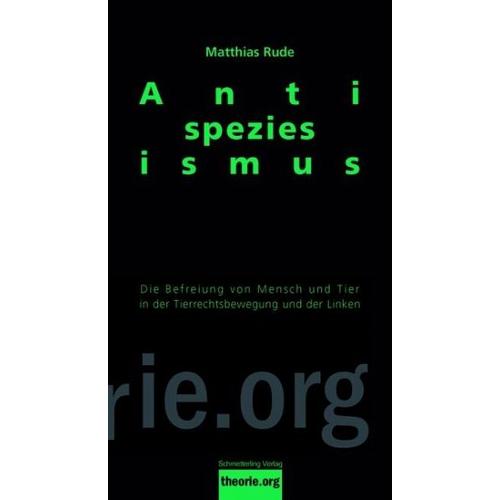 Antispeziesismus – Matthias Rude