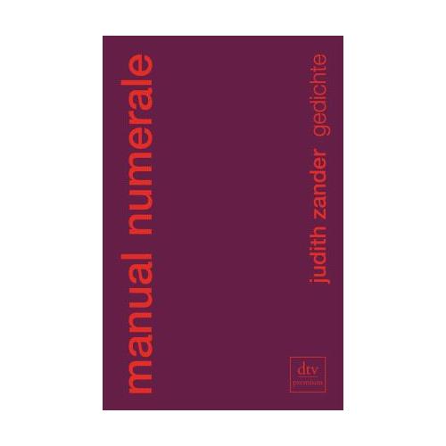 manual numerale – Judith Zander