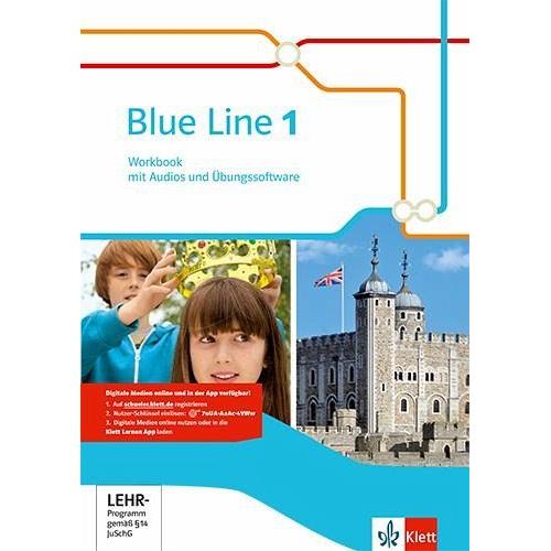 Blue Line 1.Workbook mit Audios und Übungssoftware Klasse 5