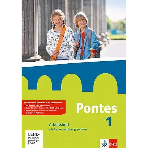 Pontes 1. Arbeitsheft mit Audios und Übungssoftware 1. Lernjahr