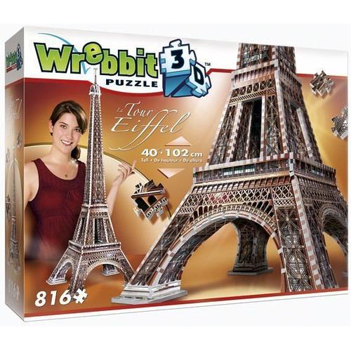 Eiffelturm 3D (Puzzle) - Folkmanis / Wrebbit