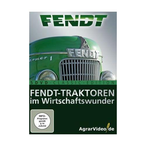 Fendt-Traktoren im Wirtschaftswunder, 5 DVDs (DVD) - w k & f Kommunikation