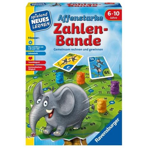 Ravensburger 24973 - Affenstarke Zahlen Bande, Rechen Lernspiel, Legespiel - Ravensburger Verlag