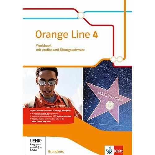 Orange Line 4. Workbook mit Audios und Übungssoftware. Grundkurs. Klasse 8. Ausgabe 2014