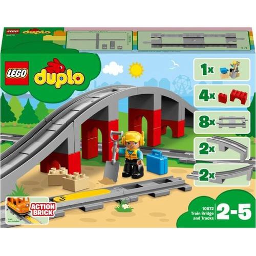 LEGO® DUPLO® 10872 Eisenbahnbrücke und Schienen - Lego