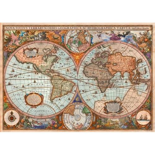Schmidt 58328 - Antike Weltkarte, Puzzle, 3000 Teile - Schmidt Spiele