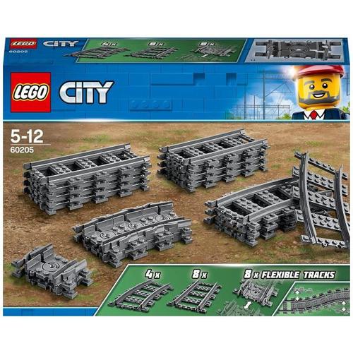LEGO® City Eisenbahn 60205 Schienen - Lego