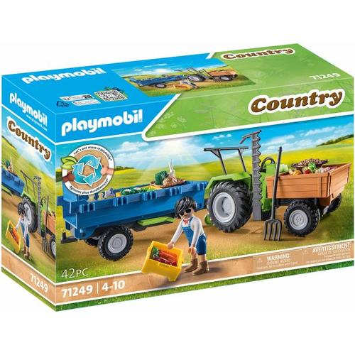 PLAYMOBIL® 71249 Traktor mit Hänger – Playmobil