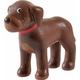 HABA 303857 - Little Friends, Hund Dusty, braun, 5,5 cm - HABA Sales GmbH & Co. KG