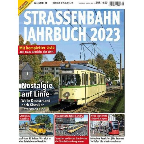 Straßenbahn Jahrbuch 2023