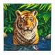 Craft Buddy CAK-A74 - Tiger Pool, 30x30cm Crystal Art Kit, Diamond Painting - Crystal Art