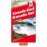 Kanada Strassenkarte Ost / Canada East 1:2.5 Mio