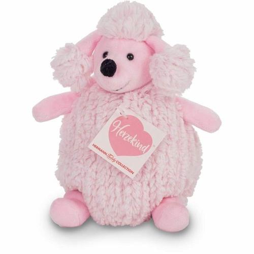 Teddy Hermann 93889 – Pudel Cupcake, 20 cm, Plüschtier, rosa – Teddy Hermann