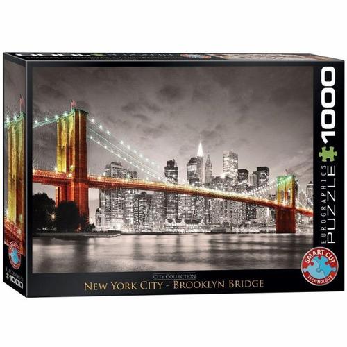 Eurographics 6000-0662 - New York City Brooklyn Bridge , Puzzle, 1.000 Teile - Eurographics