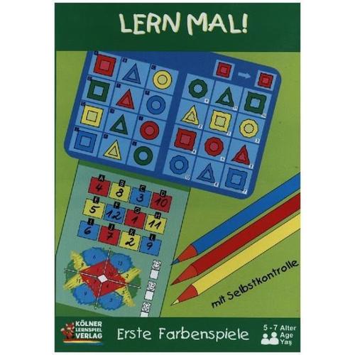 LernMal! Erste Farbenspiele (Kinderspiel) - Kölner Lernspielverlag