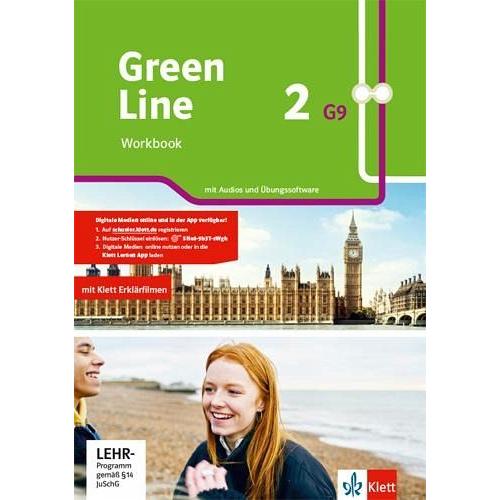 Green Line 2 G9. Workbook mit Audios und Übungssoftware Klasse 6