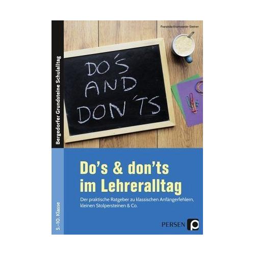 Do’s & Don’ts im Lehreralltag