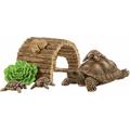 Schleich 42506 - Wild Life Zuhause für Schildkröten, Spielset - Schleich