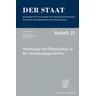Verfassung und Öffentlichkeit in der Verfassungsgeschichte. - Lothar Herausgegeben:Schilling, Christoph Schönberger, Andreas Thier