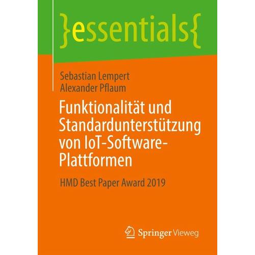 Funktionalität und Standardunterstützung von IoT-Software-Plattformen – Sebastian Lempert, Alexander Pflaum