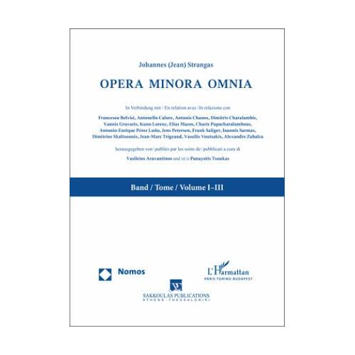 Paket Opera Minora Omnia – Johannes Strangas