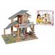 Eichhorn 100002505 - Puppenhaus mit Möbel - Eichhorn / Simba Toys