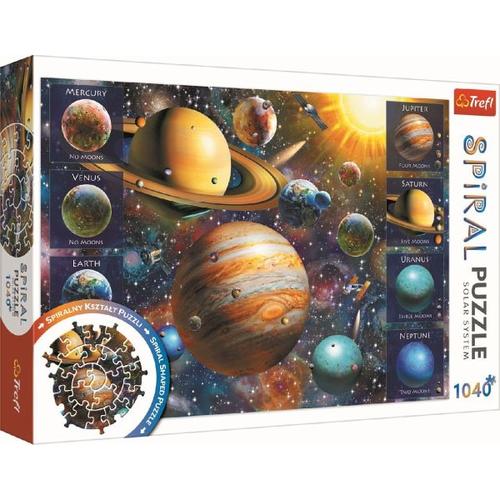 Spiral Puzzle Solar System (Puzzle) - Trefl