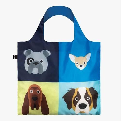 LOQI Bag STEPHEN CHEETHAM Dogs, Recycled Bag