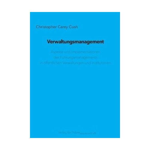 Verwaltungsmanagement – Christopher Cush