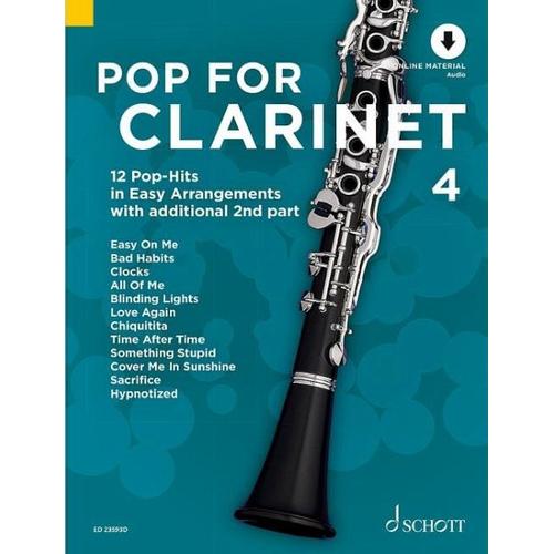 Pop For Clarinet 4 – Uwe Bearbeitung:Bye