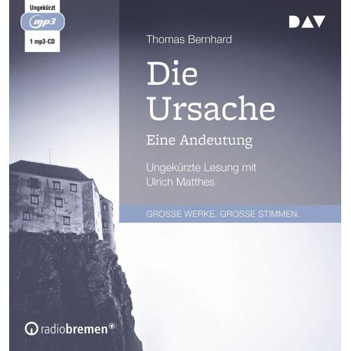 Die Ursache. Eine Andeutung – Thomas Bernhard