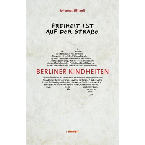 Freiheit ist auf der Straße – Johannes Zillhardt